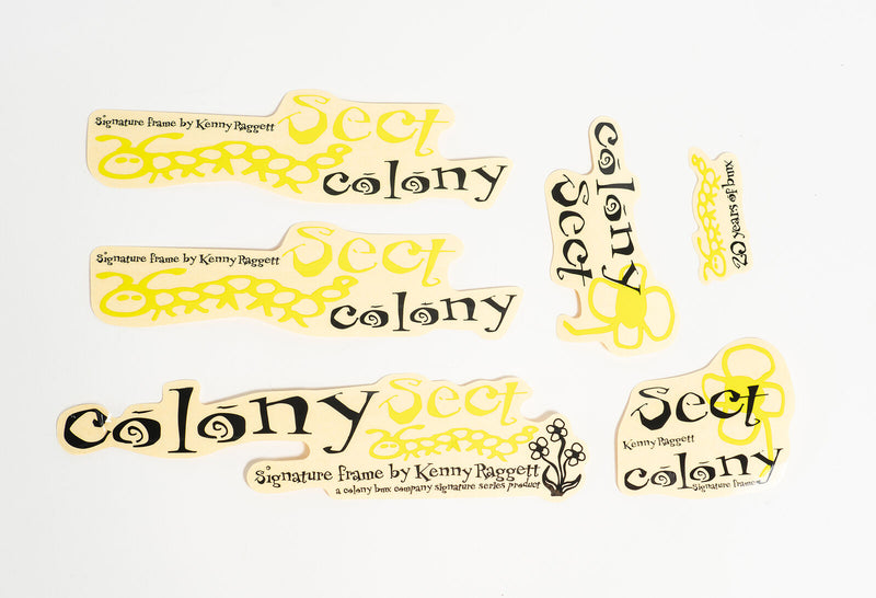 Colony Sect Frame 2005 Sticker Set