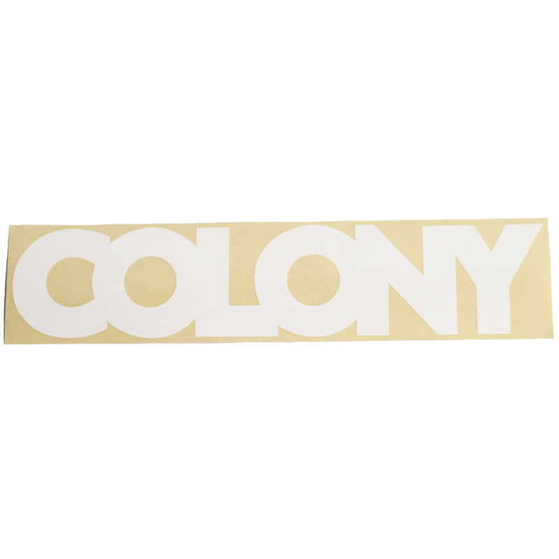 Colony Car Window Sticker