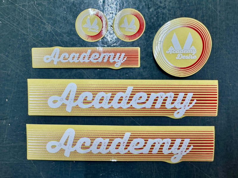 Academy Desire 2015 Sticker Pack Red - 2015 Red