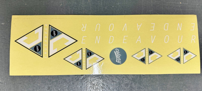Colony Endeavour 2017 Sticker Set Grey/White - 2017 Grey/White