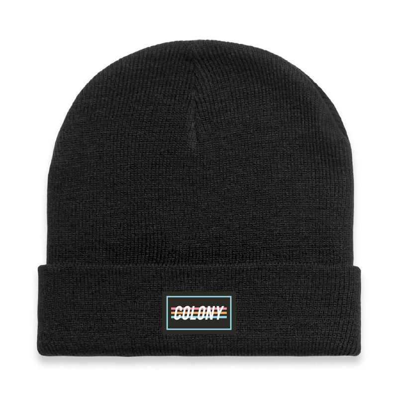 Colony Cuffed Beanie [Colour: Black]