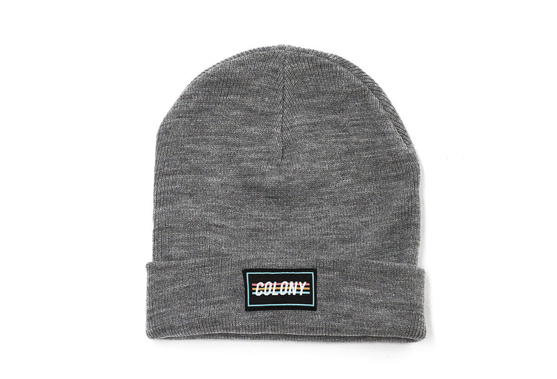 Colony Cuffed Beanie - Grey