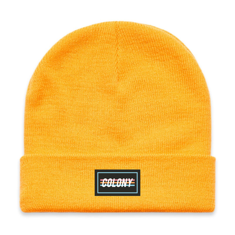 Colony Cuffed Beanie - Gold