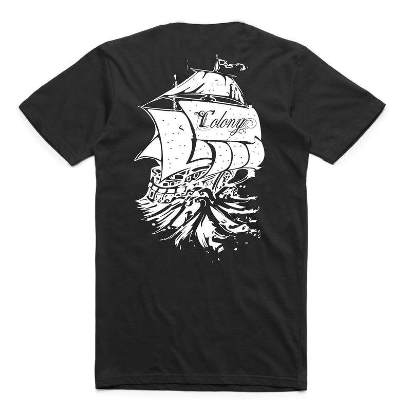 Colony BMX Endeavour Tee Black XXL 2XL T-Shirt - Black - XL