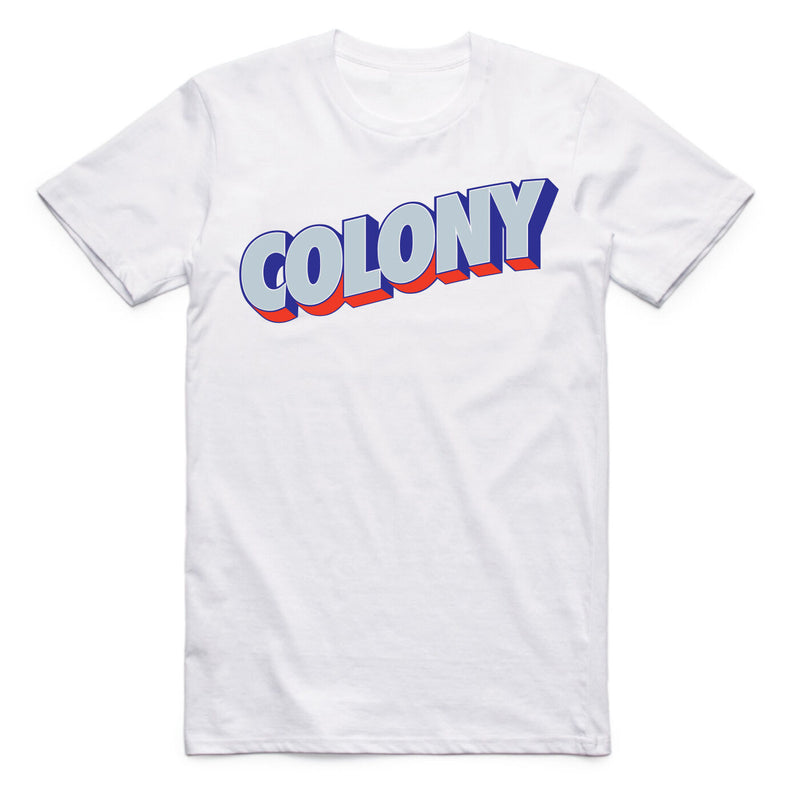 Colony BMX Postcard Tee White XL Xlarge T-Shirt - White - XL