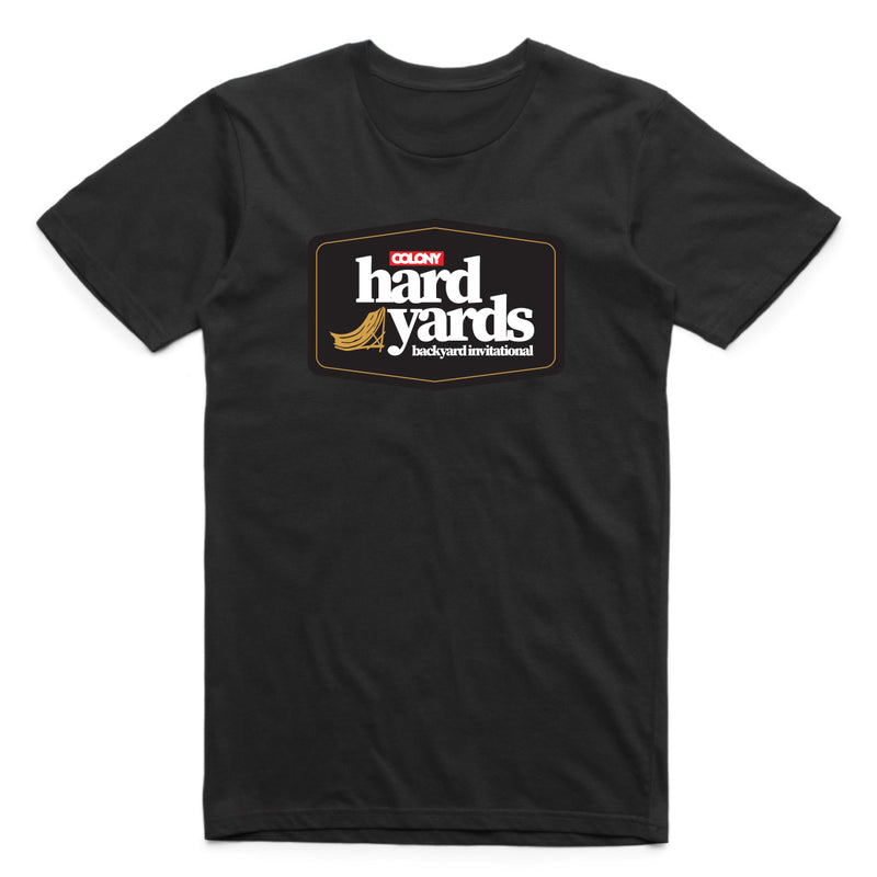 Colony Hard Yards Tee Black L