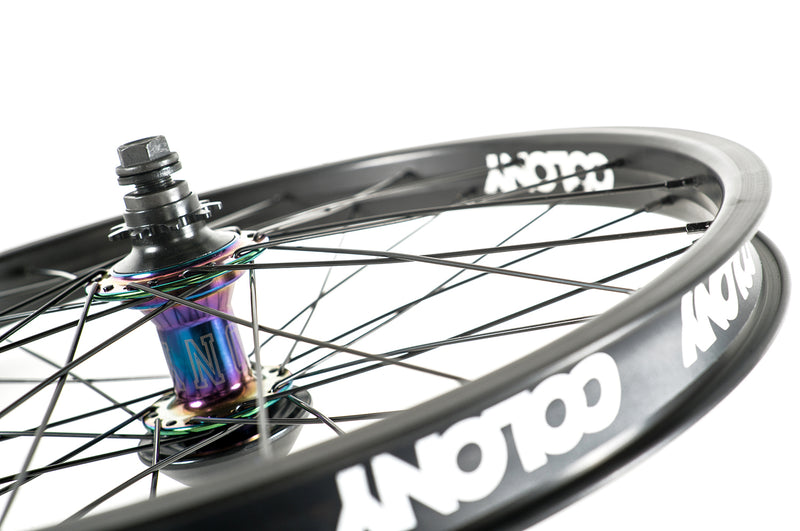 Colony Pintour Rear Wheel RHD Black/Rainbow