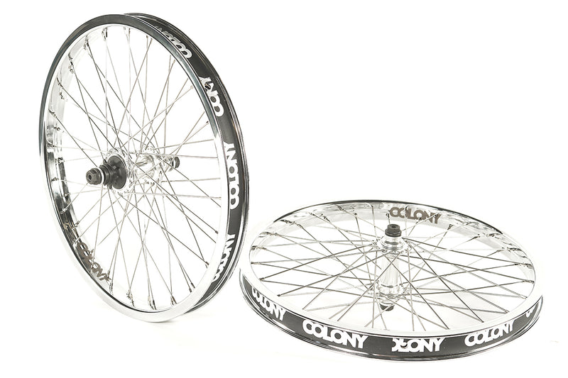 Colony Contour 48H Wheel Set Chrome