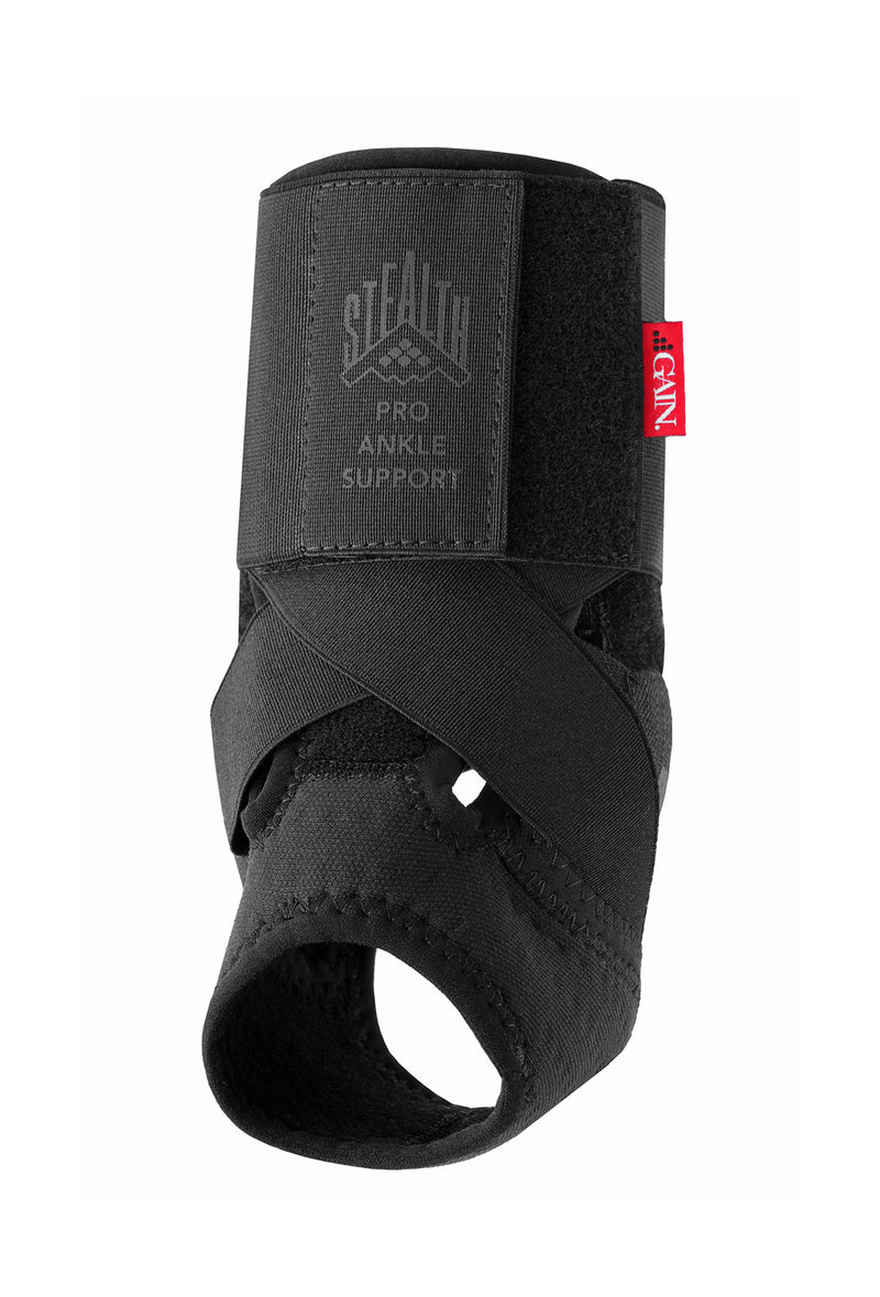 GAIN Stealth Pro Ankle Support - LACELESS, kids' size