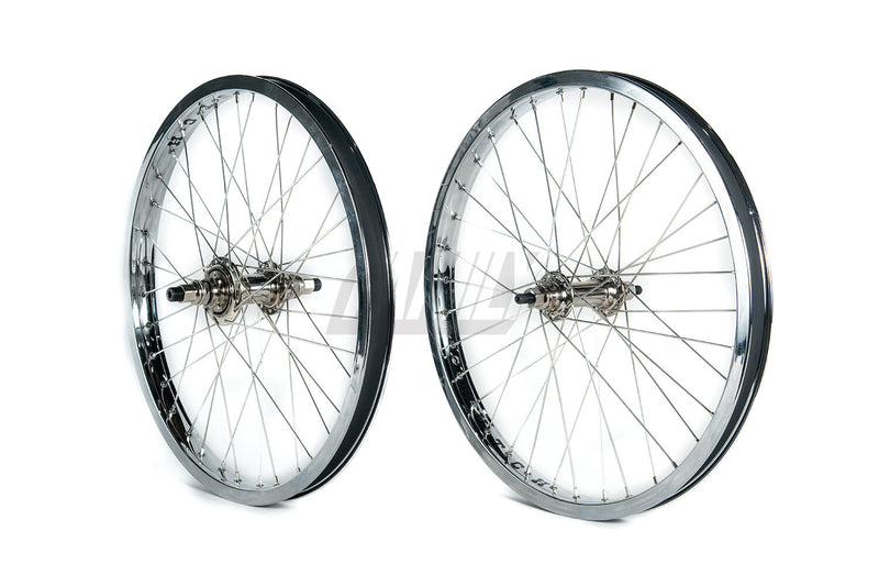 Hutch Wheel Set 9T 20" Chrome - Chrome - 20"