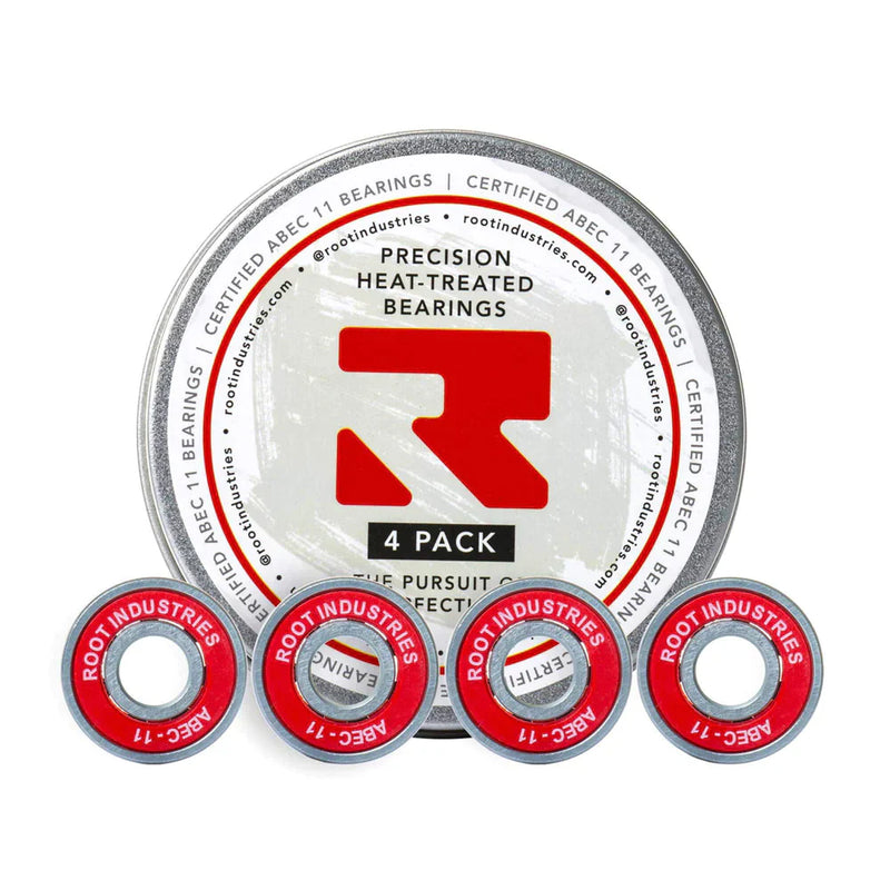 Root Industries ABEC 11 Bearings - 4 Pack Tin