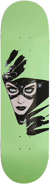 BATMAN - COLOR BARS X DC CATWOMAN TEAR AWAY 8.375" SKATEBOARD DECK