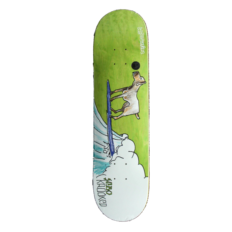 KRK SURFIN SEBO GREEN DECK 8.12"