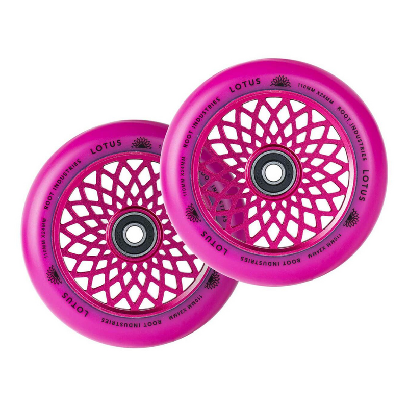 Root Industries Lotus 110mm Wheels - Pink/Pink