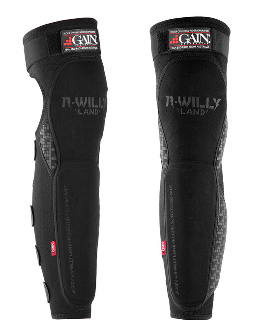 Gain X R Willy Land PROGRESSION V2 Knee/Shin Combo Pads